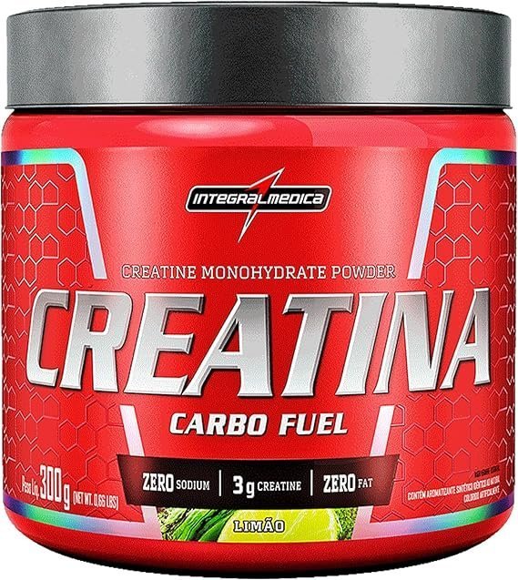 Integralmedica-Creatina-Carbo-Fuel-300g-Limao.jpg Integralmédica - Creatina Carbo Fuel - 300g - Limão - Imagem 1