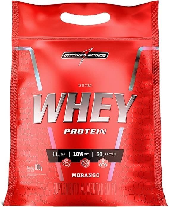 Integralmedica-Hipercalorico-NutriWhey-Protein-Morango-Pouch-900g-Fonte-de-Proteinas-e-Carboidratos-Suplemento-Alimentar-Ganho-Muscular-e-Recuperacao-Pos-Treino-Super-Mass-Gainer.jpg Integralmedica - Hipercalórico - NutriWhey Protein Morango- Pouch 900g - Fonte de Proteínas e Carboidratos - Suplemento Alimentar, Ganho Muscular e Recuperação Pós-Treino - Super Mass Gainer - Imagem 1