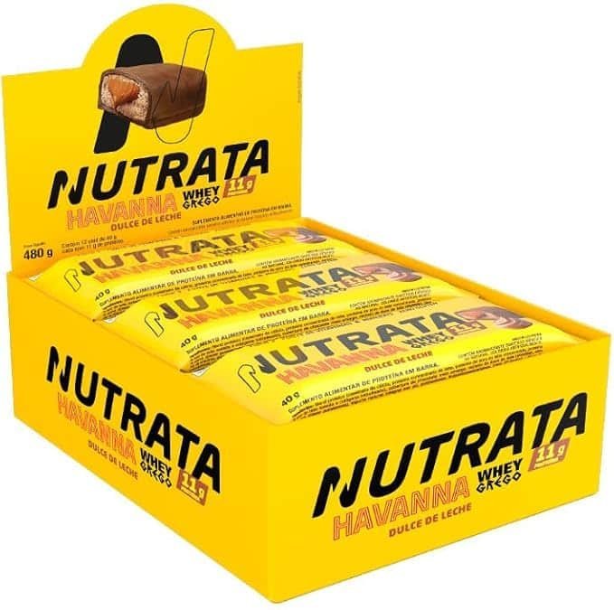 Nutrata-Whey-Grego-Havanna-40g-display-com-12-barras-Brownie-de-chocolate.jpg Nutrata Whey Grego Havanna 40g display com 12 barras - Brownie de chocolate - Imagem 1