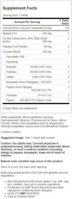 Super Enzymes Enzimas Digestivas (90 Tabletes) - Now Foods - Imagem 2