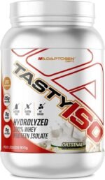 Tasty Iso Whey (2lbs)(900g) - Sabor: Original (Leite em Pó) Whey Protein Isolado Sem Lactose - Adaptogen