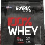 Whey 100% Concentrado Refil 900G Morango Dark Lab
