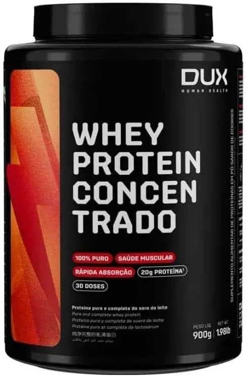 Whey-Protein-Concentrado-Chocolate-Pote-900g-–-Contribui-para-o-Ganho-Muscular-Hipertrofia-–-Dux-Human-Health-1.jpg Whey Protein Concentrado Chocolate Pote 900g – Contribui para o Ganho Muscular Hipertrofia – Dux Human Health - Imagem 1